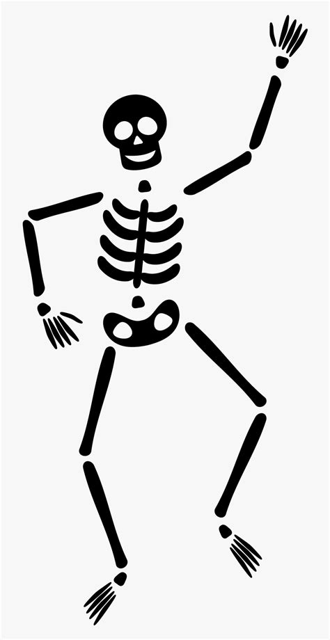 Dancing Skeleton Clipart - Skeleton Clipart , Free Transparent Clipart - ClipartKey