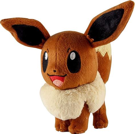 Pokemon Eevee Plush [Happy Face] - Walmart.com