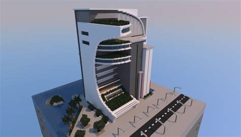 Modern/Futuristic Building Minecraft Project | Minecraft modern, Minecraft, Futuristic building