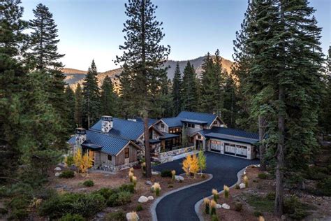 Cabin Charm Meets Alpine Luxury in Lake Tahoe Mansion