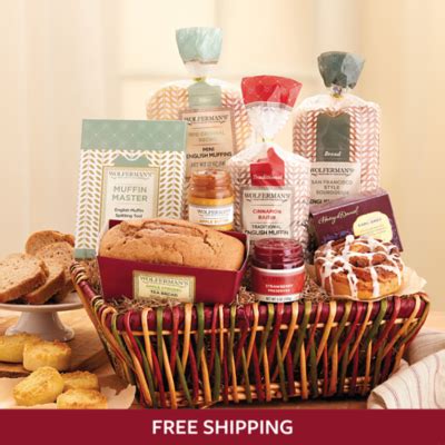 Bakery Bounty Gift Basket | English Muffin Gift Baskets | Wolfermans