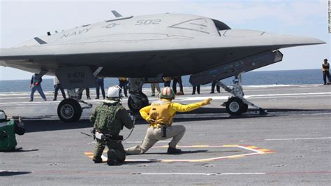 Navy catapults drone from aircraft carrier - CNN.com