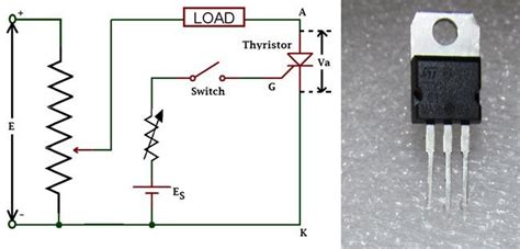 What is Thyristor and How it works? | Electronics projects, Diy ...