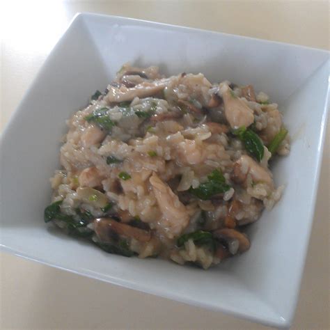 Chicken and Mushroom Risotto