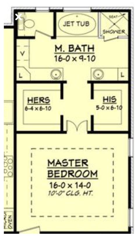 Master Suite Floor Plan, Master Bedroom Plans, Master Bedroom Addition ...
