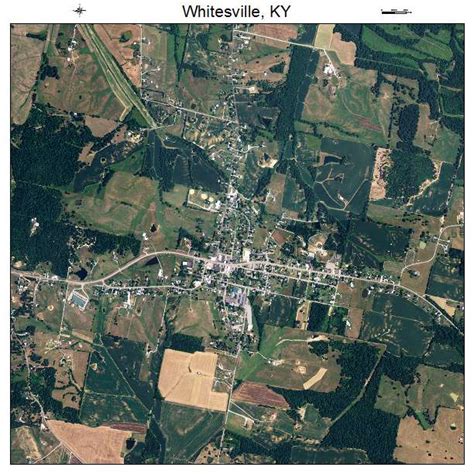 Aerial Photography Map of Whitesville, KY Kentucky