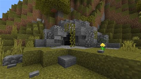 A little cave entrance i made : Minecraft | Minecraft underground, Minecraft cave house ...