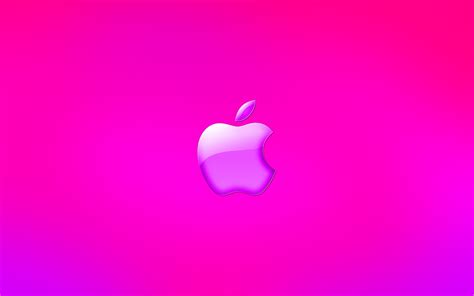 Pink Apple Logo wallpaper | 1680x1050 | #27794