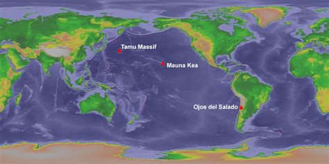 World's Largest Volcanoes: Height, Mass, Altitude, Footprint