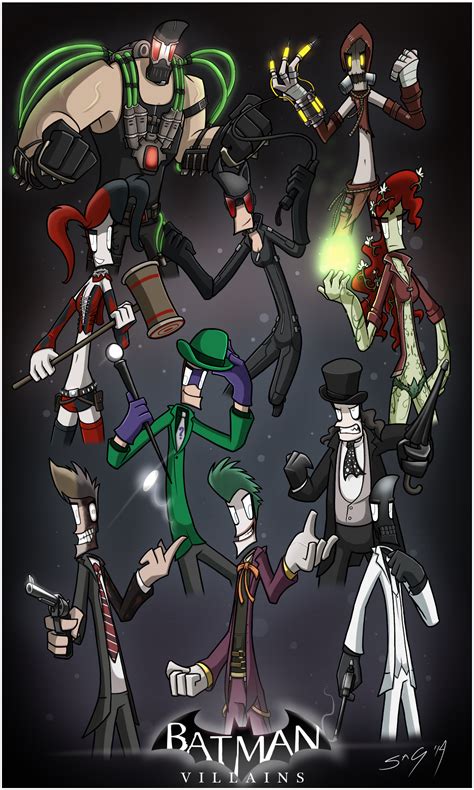 Batman Villains by NotYourSagittarius on DeviantArt