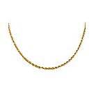 14k Gold, 14k White Gold, 14k Rose Gold Necklaces, 18-30" Rope Chain - Necklaces - Jewelry ...