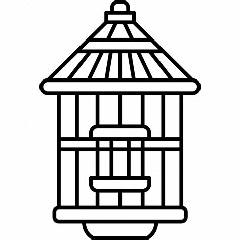 Birdcage, rattan, pagoda, bamboo, garden icon - Download on Iconfinder