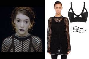 Lorde: 'Tennis Court' Music Video Outfit | Steal Her Style