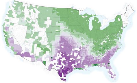 Global Warming Map Of Usa