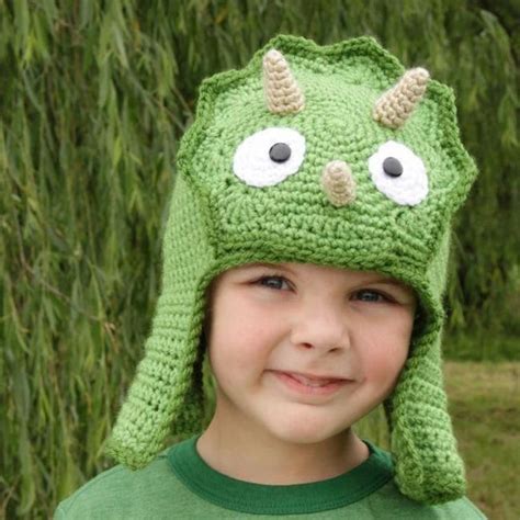 Free Crochet Patterns For Dinosaur Hats