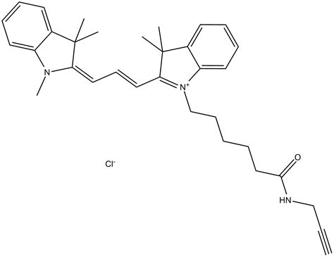 APExBIO - Cy3 alkyne (non-sulfonated) | Fluorescent dye for labeling azido-tagged molecules