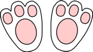 Bunny Footprints - ClipArt Best