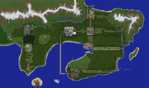 Pixelmon island map