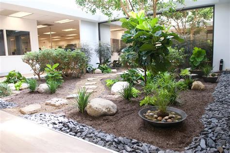 Newly improved atrium brings tranquility to the office! | Phillip's ...