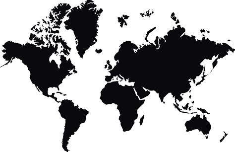 World map PNG