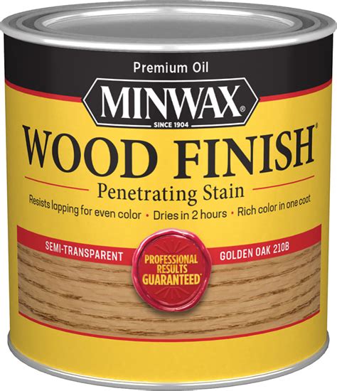 Minwax Golden Oak Stain - 1/2 Pint