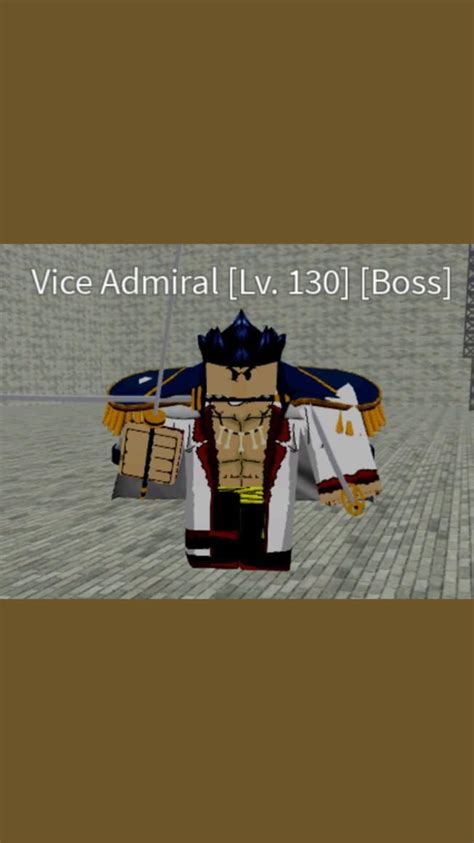 VICE ADMIRAL BOSS BLOX FRUITS ROBLOX