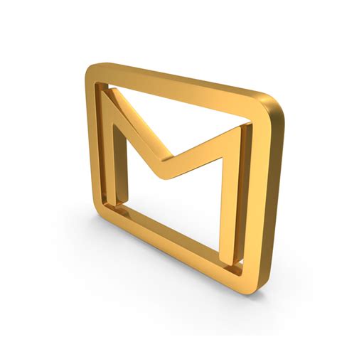 Gold Email Gmail Icon PNG Images & PSDs for Download | PixelSquid ...