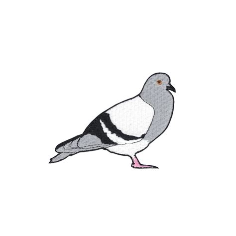 Pigeon Emoji Meme Iron On Embroidered Patch - Walmart.com - Walmart.com