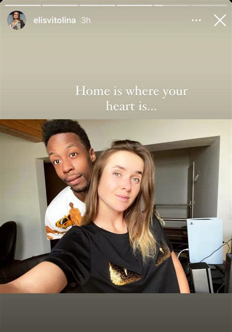 Elina Svitolina and Gael Monfils back together - Off Court - Love Tennis