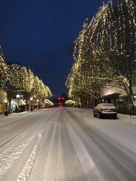 Snow Photos: Downtown Manning