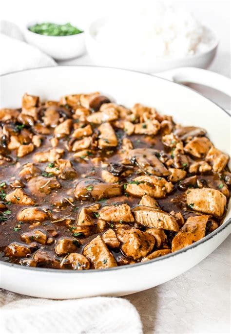 Chicken in Mushroom Gravy - The Whole Cook