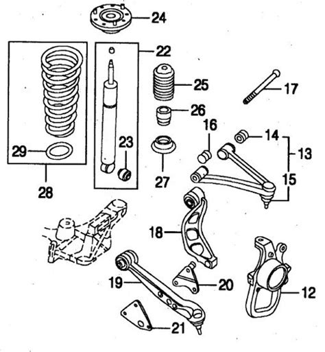 Jaguar XK8 XKR (X100) Front Suspension Layout | DCR AutoParts