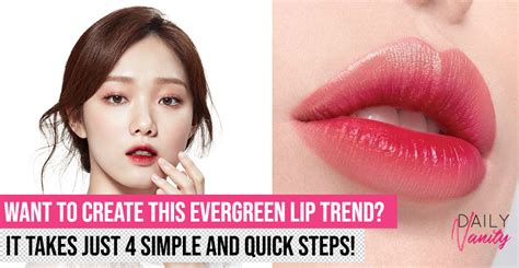 4 easy and fast steps to get Korean gradient lips for beginners (2020 edition)