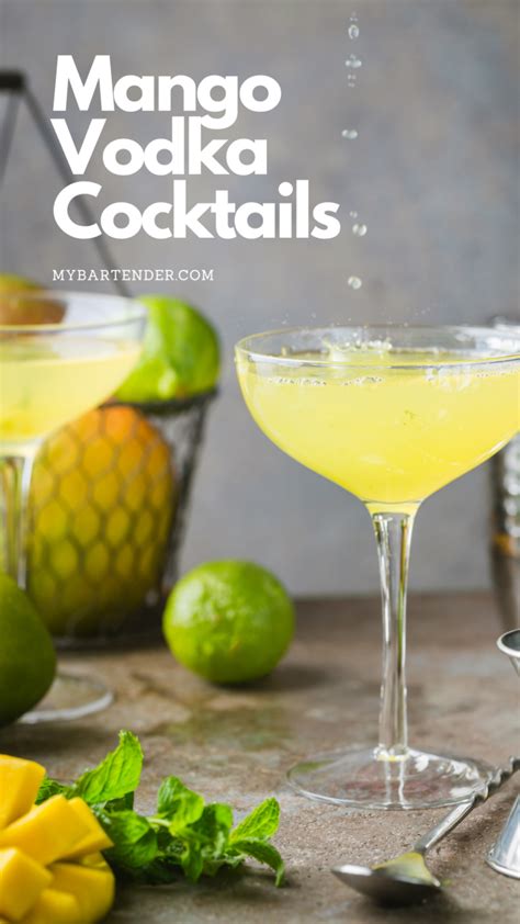 12 Best Mango Vodka Cocktails to Drink