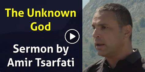 Amir Tsarfati - Watch Sermon: The Unknown God