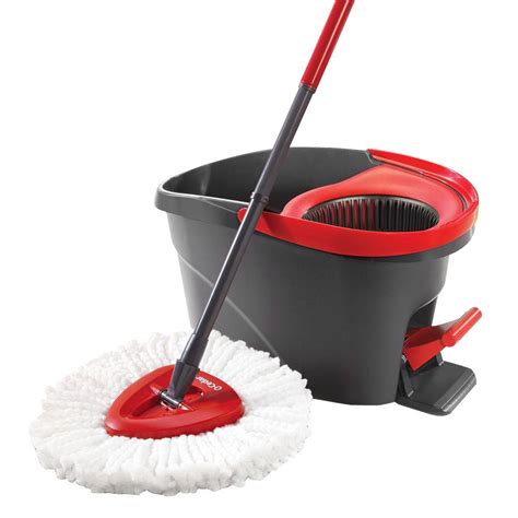 O-Cedar Easy Wring Spin Mop-148473 - The Home Depot