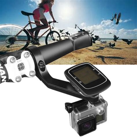 Bike Bicycle Handlebar Computer Mount Holder Adapter Bracket Support ...