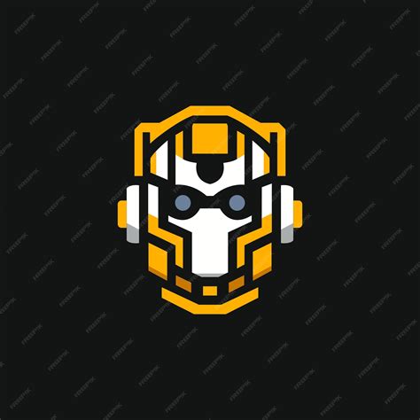 Premium Vector | Robotic logo