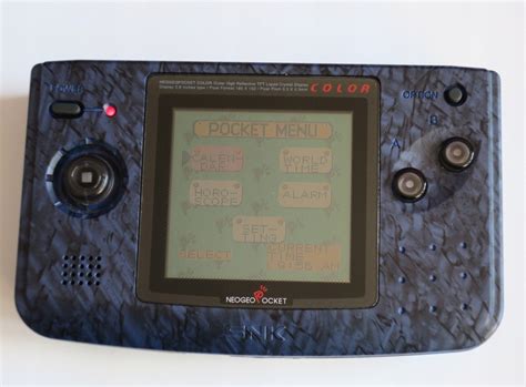 SNK NEO GEO POCKET COLOR (STONE BLUE) BOX KOMPLET - 7883678372 - oficjalne archiwum Allegro