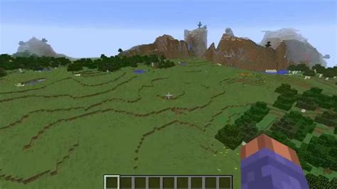 Top 3 Flat land, Plains Minecraft Seeds 1.9, 1.8.9 - YouTube