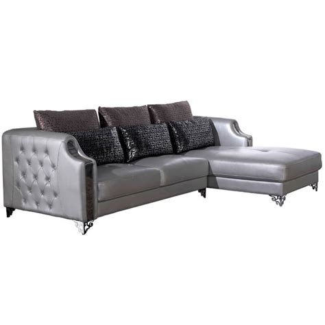 Leather Corner Chaise Lounge Sofa | L shaped Corner Lounge Sofa