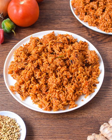 Simple Vegetarian Jollof Rice - The Canadian African