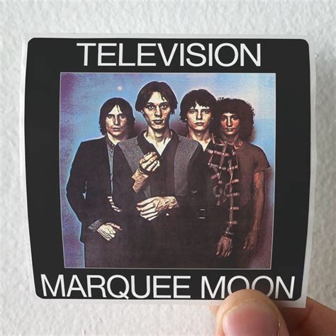 Television Marquee Moon Album Cover Sticker