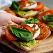 Avocado Caprese Sandwich Recipe • Unicorns in the Kitchen
