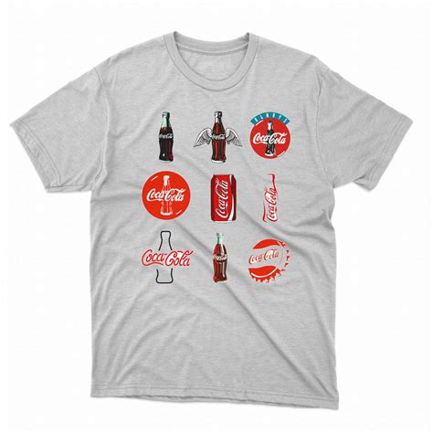 Retro Coca Cola Coke Bottle Logo Shirt - Shibtee Clothing