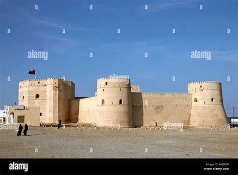 Oman das Fort in Barka, Fort of Barka Stock Photo - Alamy