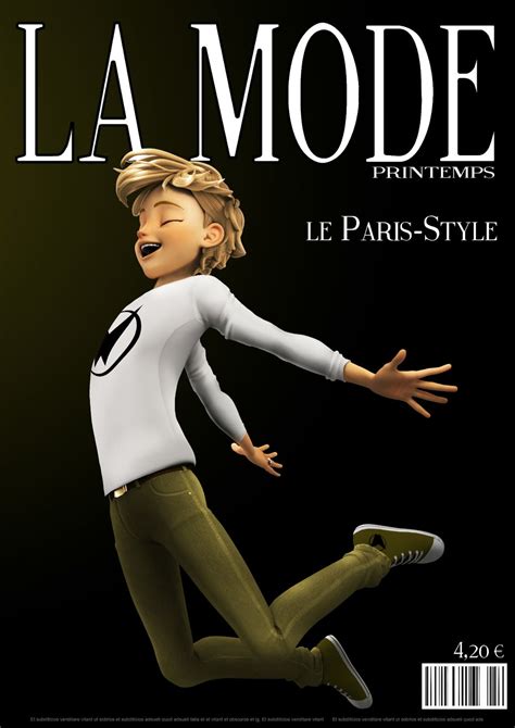 Adrien Magazine Cover - Miraculous Ladybug Photo (39325929) - Fanpop