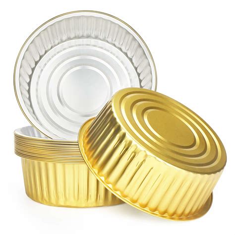 Disposable Food Packing Gold Color Aluminum Foil Container/Box - Foil ...