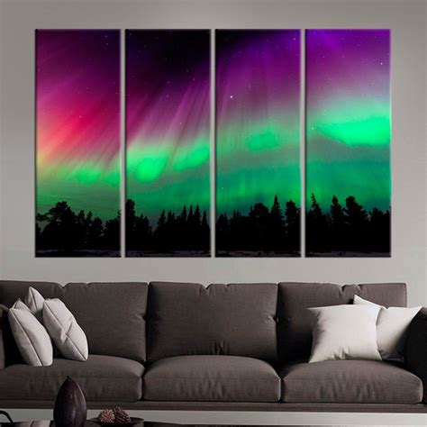 Aurora Borealis print Aurora Borealis wall art Aurora Borealis | Etsy ...