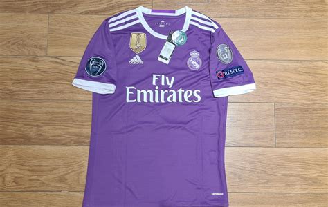 Real Madrid Purple Soccer Jersey 2016- 2017 RONALDO BENZEMA RAMOS ...